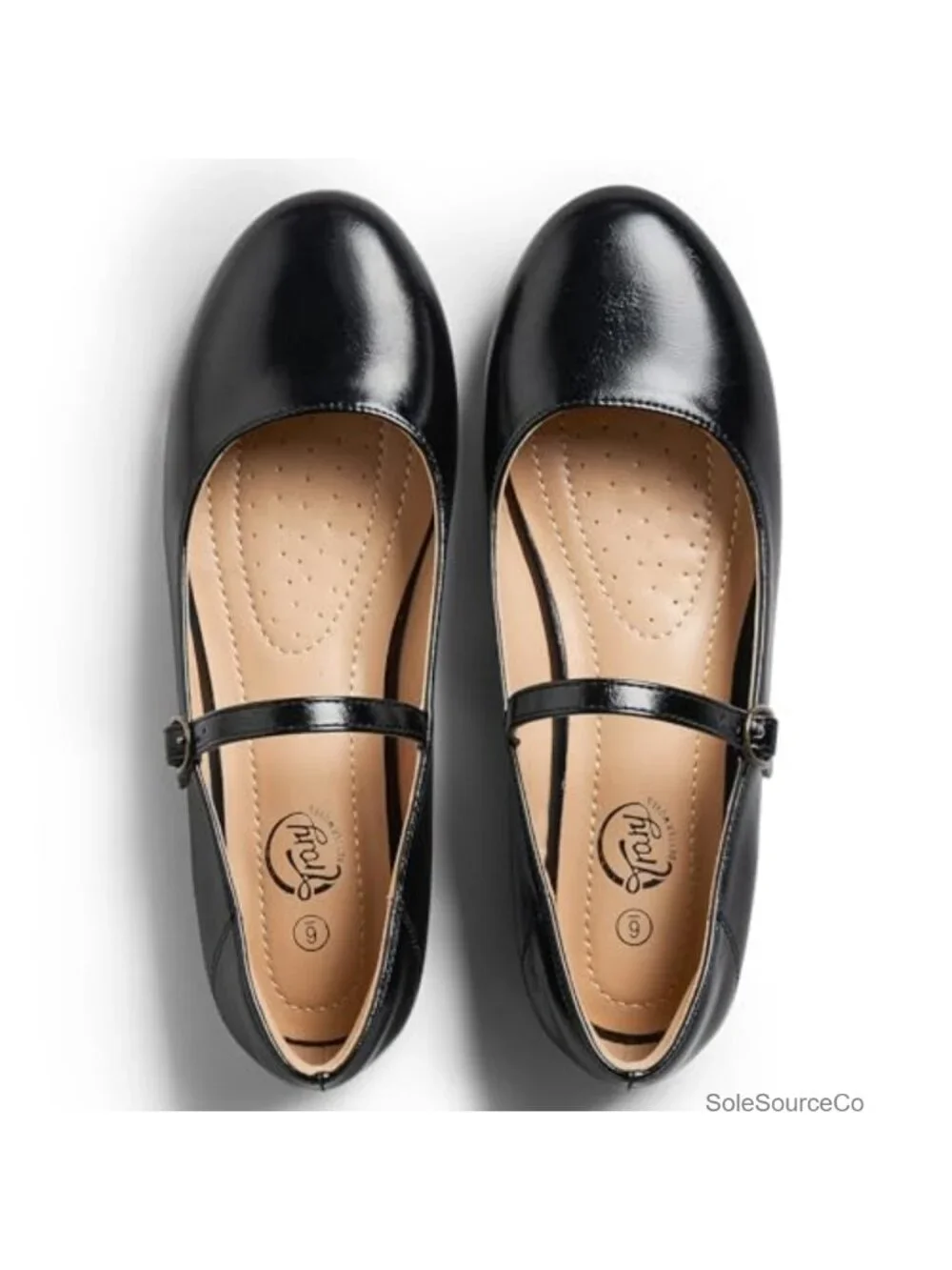 Mary Jane Ballet Flats for Women Ankle Strap Dressy Comfort Shoes